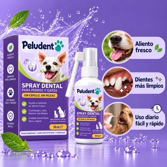 Spray Dental, aliento fresco en 10 segundos sin cepillo